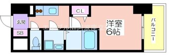 間取図 エスリードレジデンス大阪本町