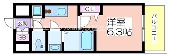 間取図 エスリード南堀江レジデンス