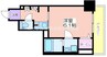 S-RESIDENCE南堀江 1Kの間取り