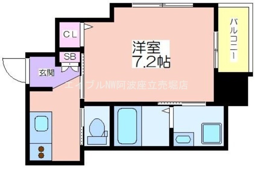 間取図 セレニテ本町グランデ