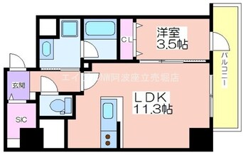 間取図 パンセ新町