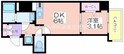 ワールドアイ大阪ドームシティⅡの間取図