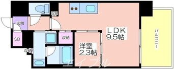 間取図 J.GRAN Court京町堀