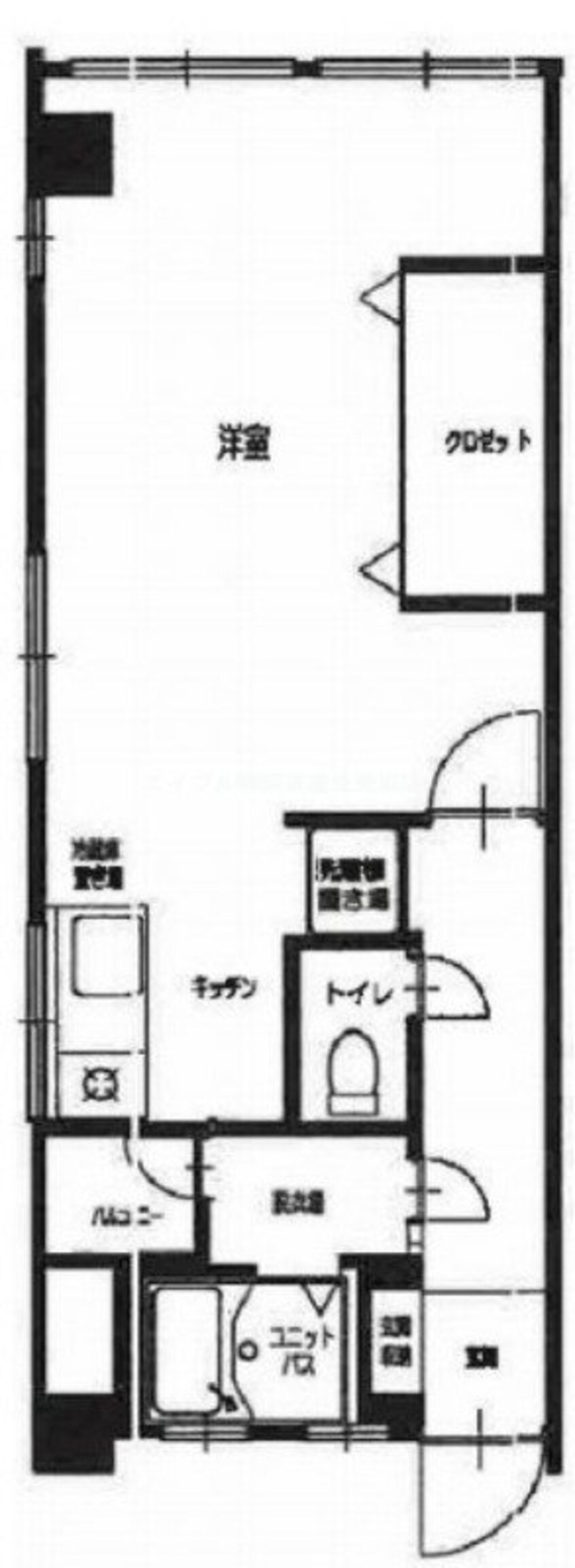 間取図 横井第3ビル