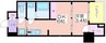 WORVE大阪本町 1DKの間取り