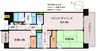 グランドメゾン江戸堀西公園 2LDKの間取り