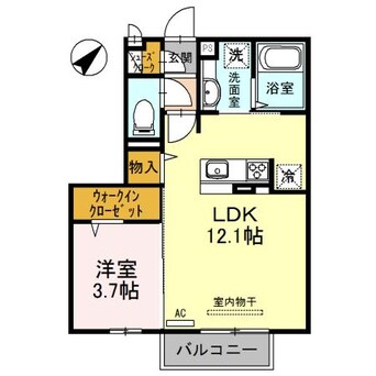 間取図 オークス下野田