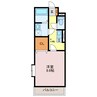 Tre Court東姫路 1Kの間取り