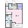 フィレール　デュ　トラジャⅢ 1Rの間取り