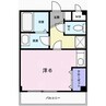 モンテメール 1Rの間取り