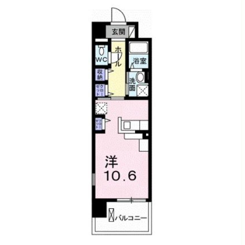 間取図 ポーシェガーデン３