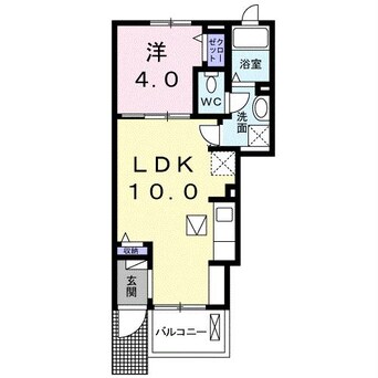 間取図 ヴァンベールⅠ