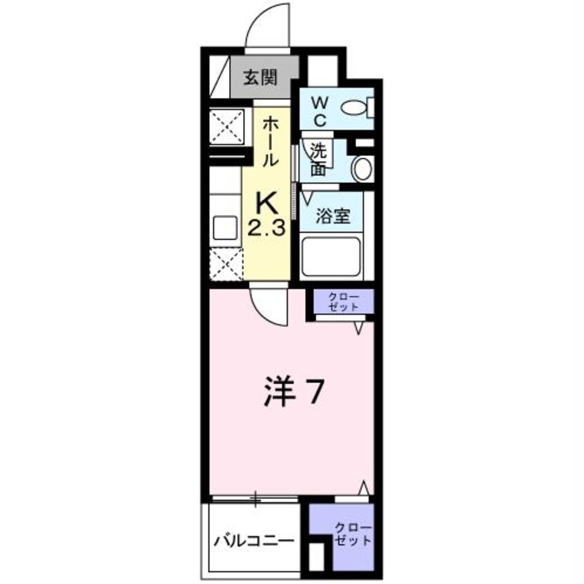 間取図 パティオ