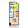 VILLA・SERENO姫路 1Kの間取り