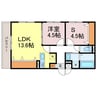 MISTRAL三左衛門Ⅰ 1LDK+Sの間取り