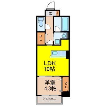 間取図 MISTRAL姫路駅前