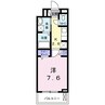 ソラナ 1Kの間取り