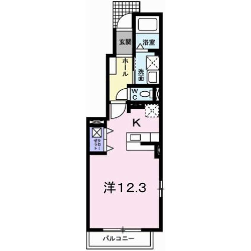 間取図 ドゥー・ファミーユⅠ