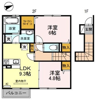 間取図 アンベリール・阿保