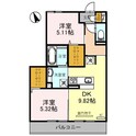 ヴィラ　ルーチェの間取図