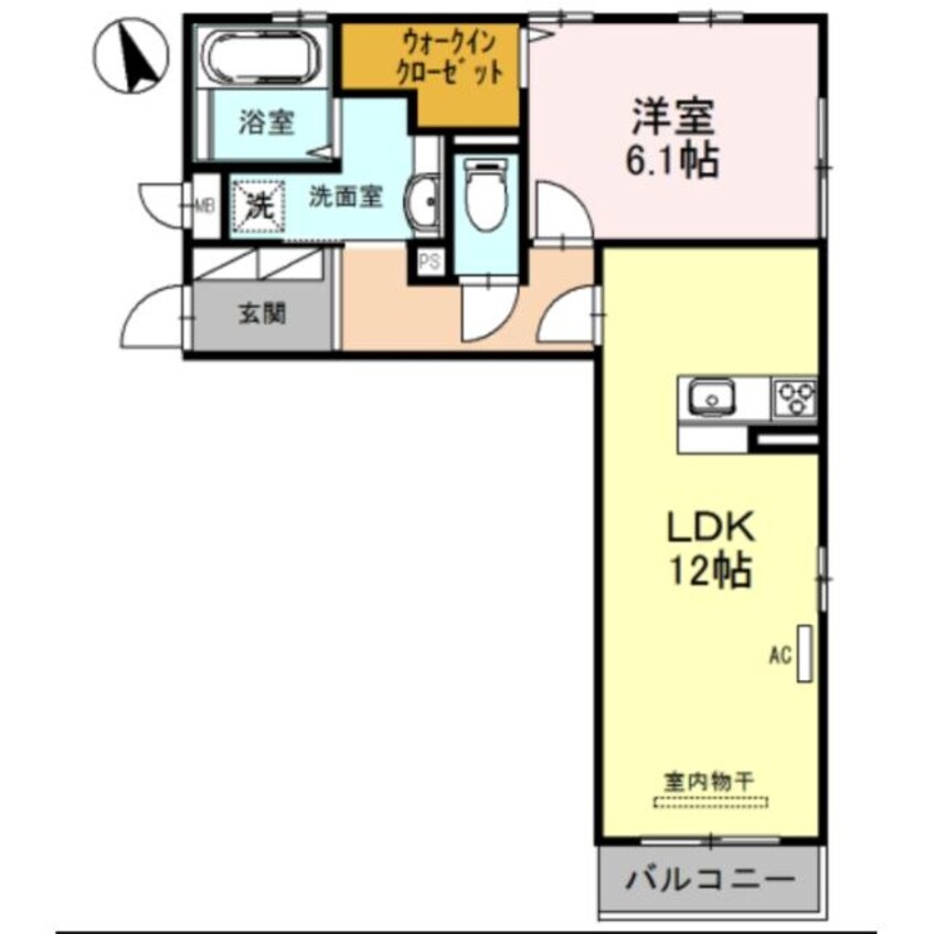 間取図 サニーホームズ