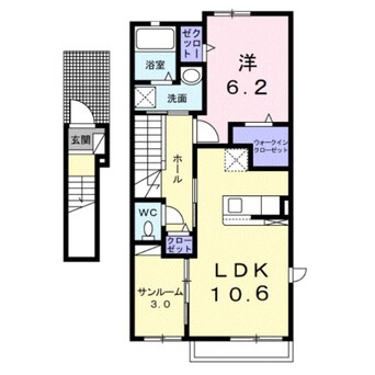 間取図 エスポアール姫路東