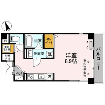間取図 サクシード姫路駅南