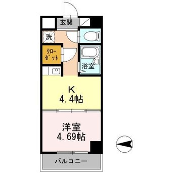 間取図 土井ハイツ北条口