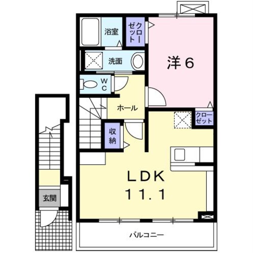 間取図 ラフレシールR