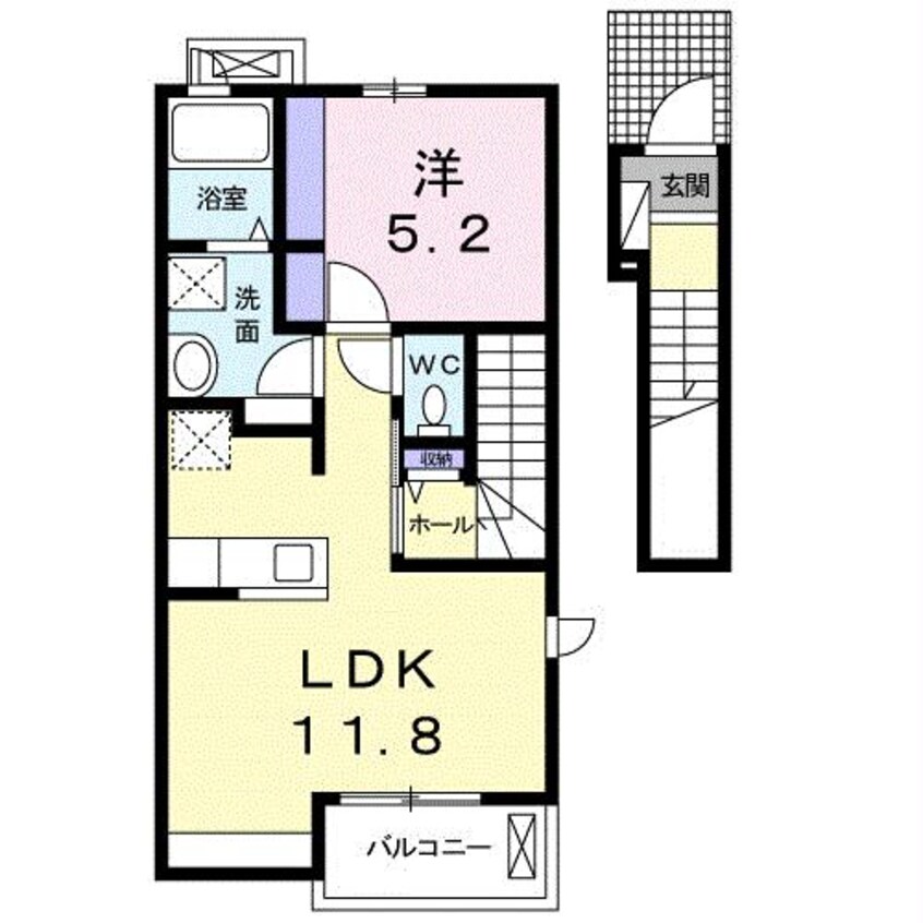 間取図 シャルマン・ドミール