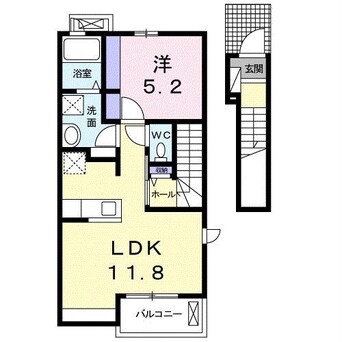 間取図 シャルマン・ドミール