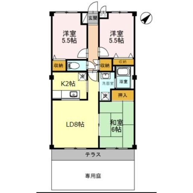 間取り図 グランディール大幸