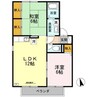 メイプルハイツ 2LDKの間取り