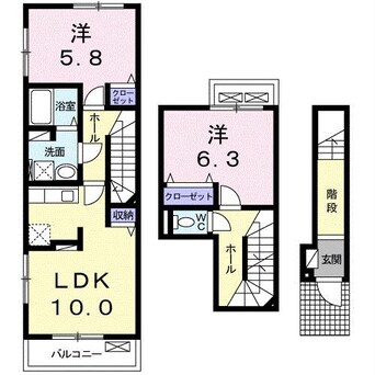 間取図 ル　リアン