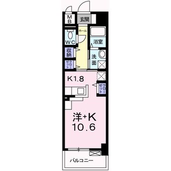 間取図 カーサ　イーグレット