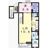 ステラ　アイエス 1LDKの間取り