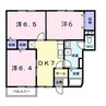 サンシャルマン細江 3DKの間取り