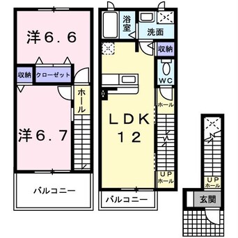 間取図 上の森ハウス