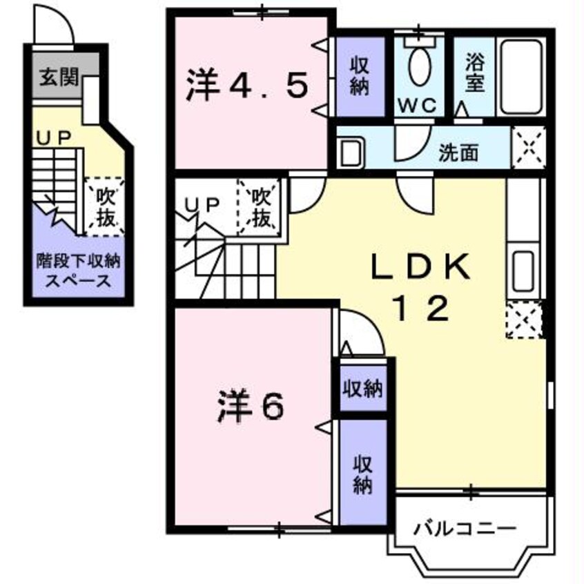 間取図 パークサイドⅡ