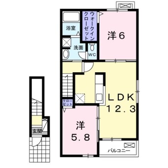 間取図 アルモニー・ガーデンⅠ