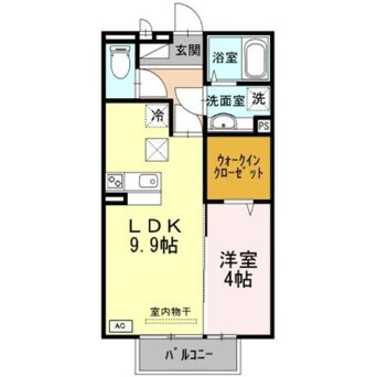 間取図 プレベール B棟