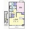 フィオーレ白浜Ⅰ 1LDKの間取り