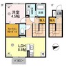 リッチキャッスルⅢ 1LDKの間取り
