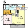 Yama-ni　 1LDKの間取り