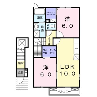 間取図 エル・サン・レイク