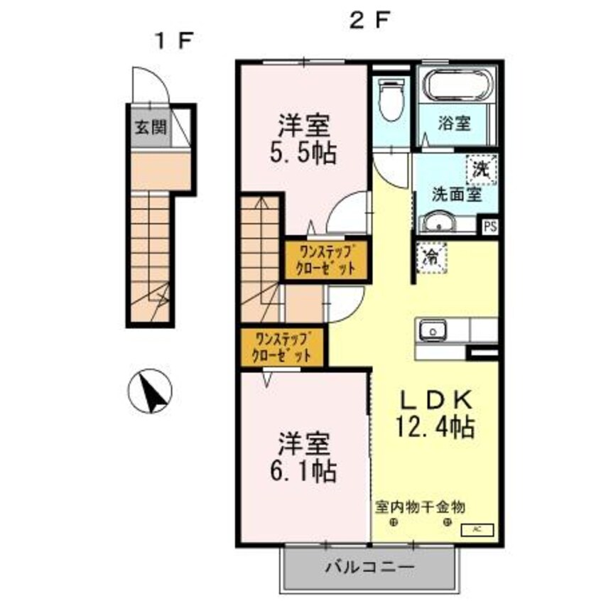 間取図 セジュール東雲