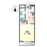 プロニティハウス 1Kの間取り