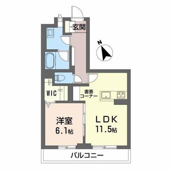 間取図 フォンテーヌSフラット
