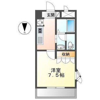 間取図 コンフォール K