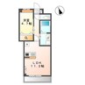 AXIO 1LDKの間取り